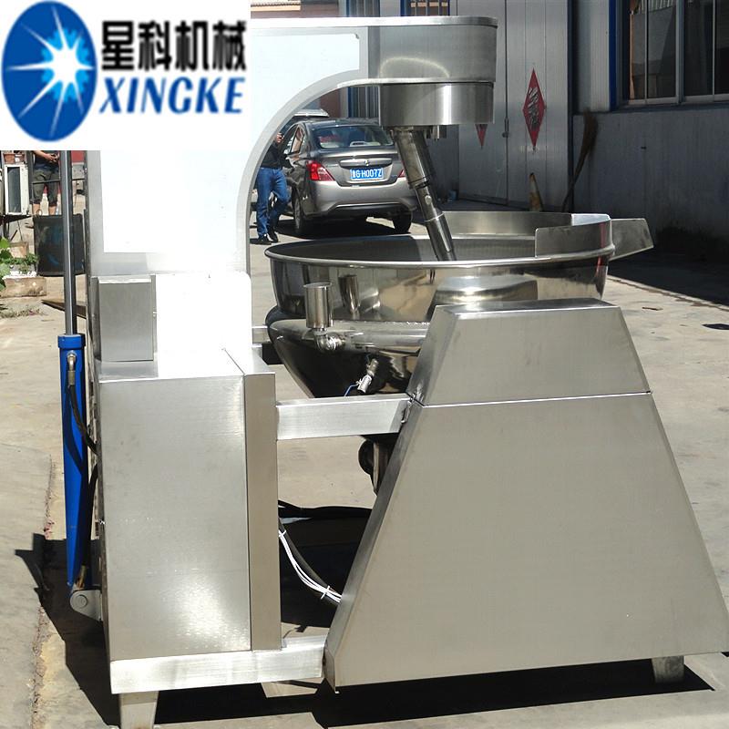 绿豆饼馅自料大型炒料机全动行星搅拌锅中小型RSA板栗糕翻炒设炒