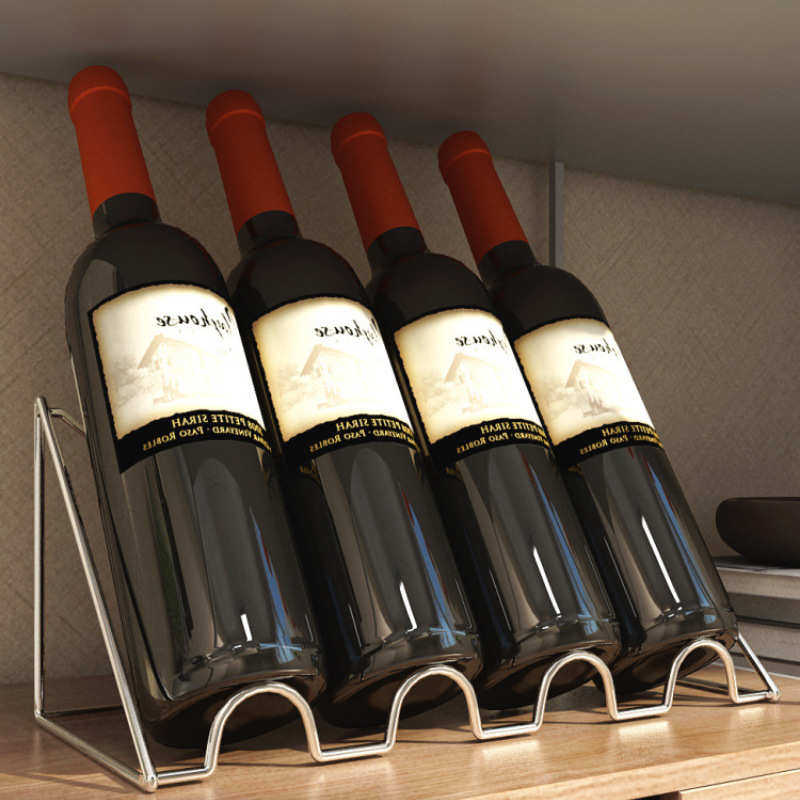 红酒架子斜放葡萄酒展示托架酒柜吧台酒瓶摆件轻奢铁艺置物架家用,餐饮具,酒架,淘宝优惠券,粉丝福利购,淘宝优惠卷