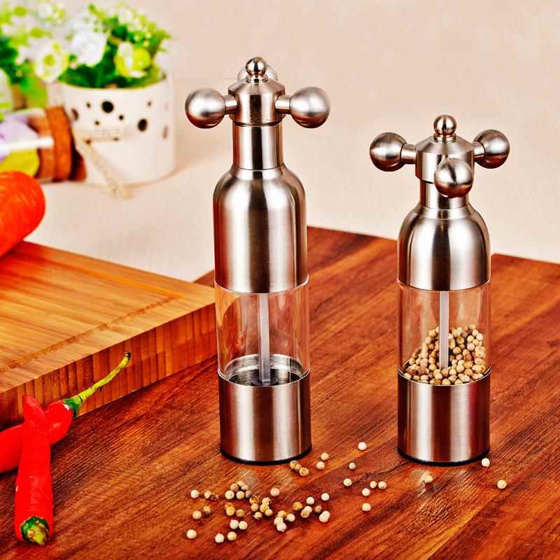 调工34不锈钢胡椒磨 胡椒磨JR-3177 水龙头黑胡椒厂研磨0器 手动