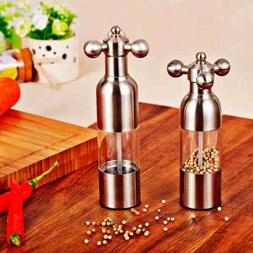调工34不锈钢胡椒磨 胡椒磨JR-3177 水龙头黑胡椒厂研磨0器 手动