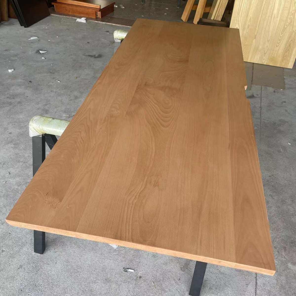 木原木桌板台面北美橡木餐桌板红木书桌樱桃黑胡桃电脑桌白蜡办公