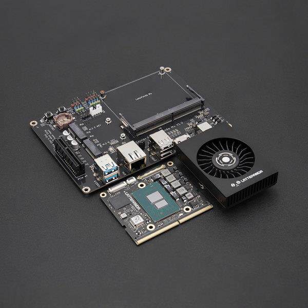 LattePanda Mu 拿铁熊猫微型x86计算模块评估套件 N100处理器