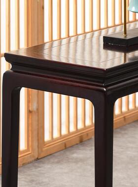 ?赞亚檀条案非洲叶紫檀玄关1047TA22桌实木血平头案佛桌小新中式