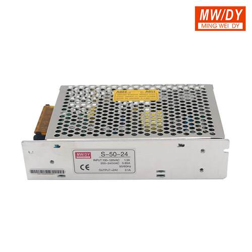 开关电源50W24V开关电源发光字电源Led开关电源交直流可调变压器