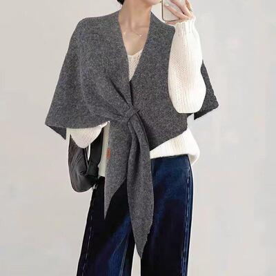 3 Shawl Wraps Women Knitted Shawls Cardigan Cape Pashmina