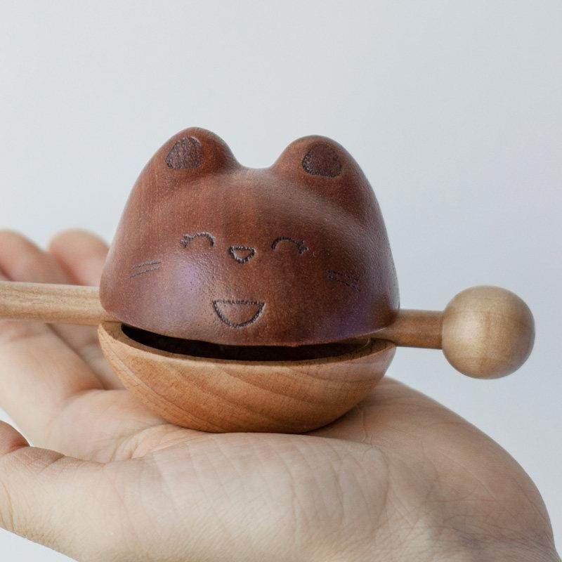 小木鱼解压敲打迷你实木法器招财猫木质桌面摆件木鱼创意生日礼物,家居饰品,木雕,淘宝优惠券,粉丝福利购,淘宝优惠卷