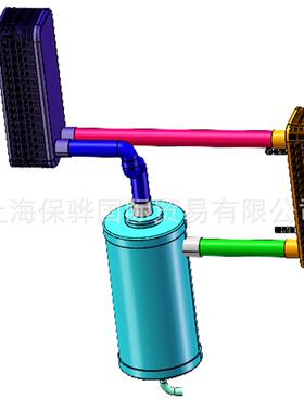 20Nm³/min不锈钢板式预冷器有30或45bar两个高压版本都兼容16bar
