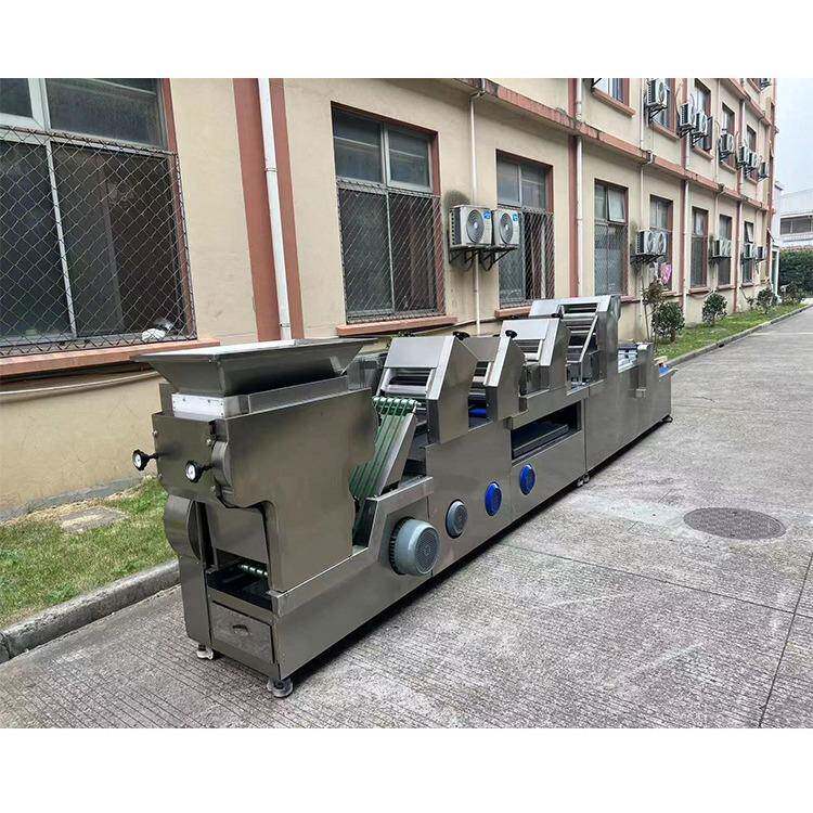 上海面条机面条整形面条打卷商用压面机光电感应智能压面机