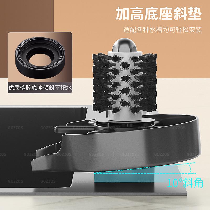 厨房洗菜盆水槽洗杯器咖啡奶茶商用家用奶瓶吧台自动冲洗杯子神器