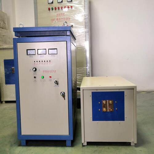 新加款设节能60kw高频热机铜棒热锻压加炉全固RAC-60KW态感应加热