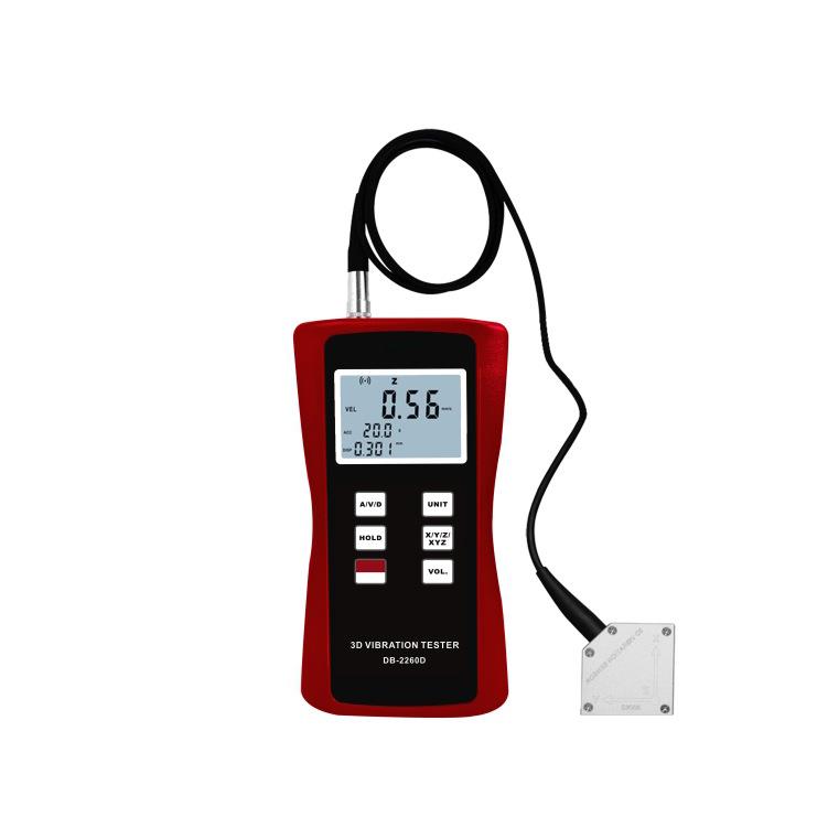 3D测振仪 三轴振动测量仪XYZ三方向测震ISO2954国际标准 数据输出