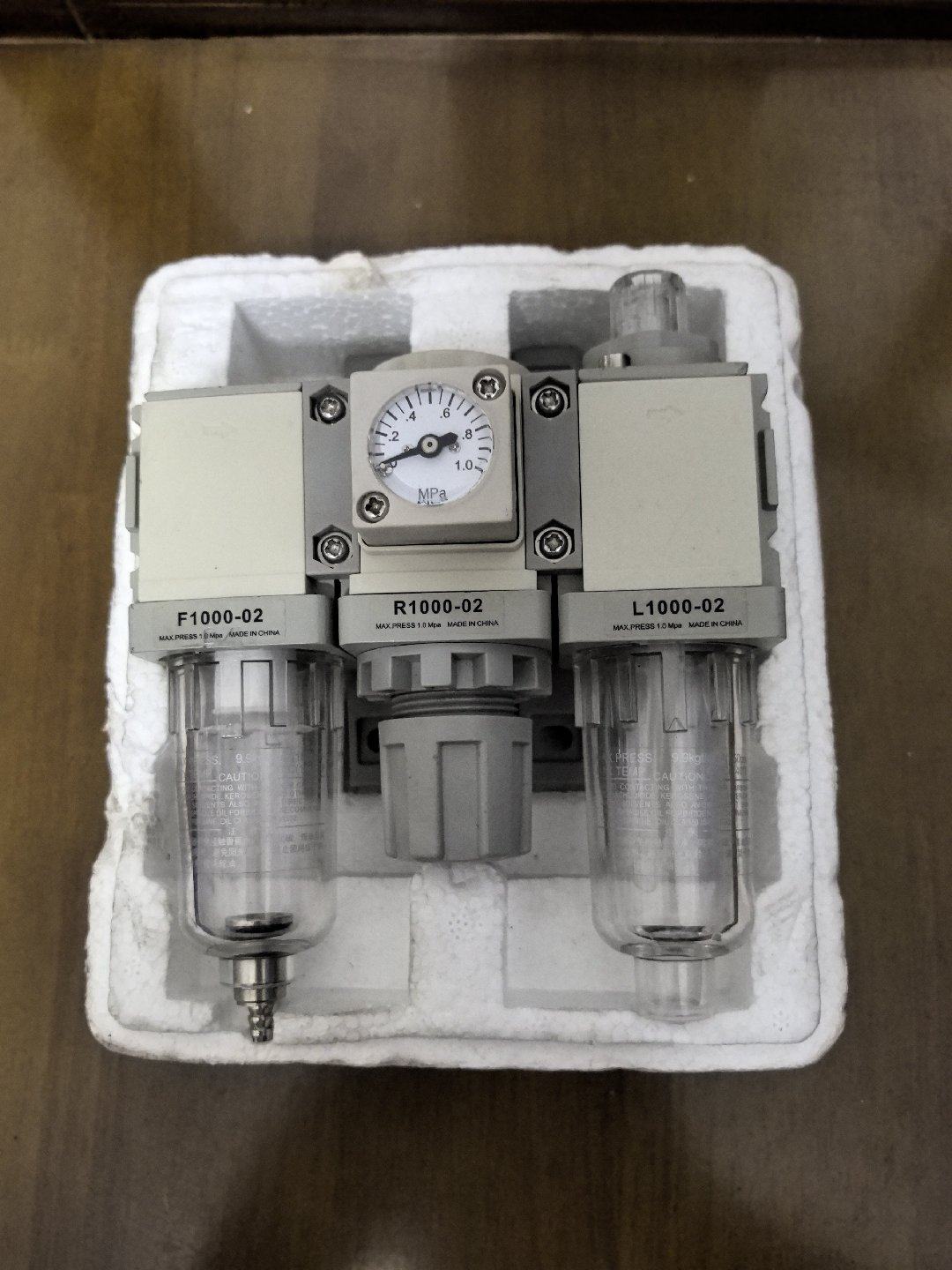 海斯迪克气源处理器C系列三联件空压机过滤调压阀减压阀气