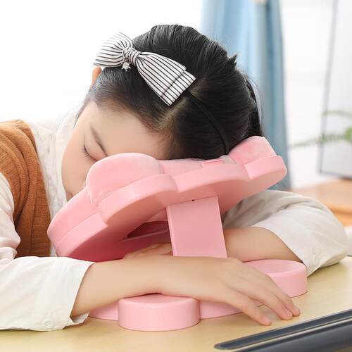 小学上生童午睡枕携折叠便趴CTZ桌子睡觉午休枕头儿成人桌趴睡枕
