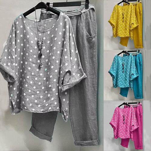 Women's anti-aging suit for two women 女装减龄套装女两女