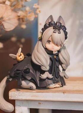 治愈系小摆件动漫主机壳模型桌搭车载工位桌面装饰品可爱中控台礼