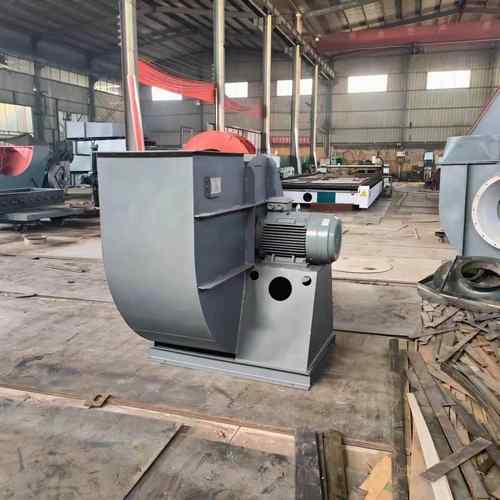 离心通风机4-68-4A工业380V通风换气除尘耐磨通风机电机直连4kw