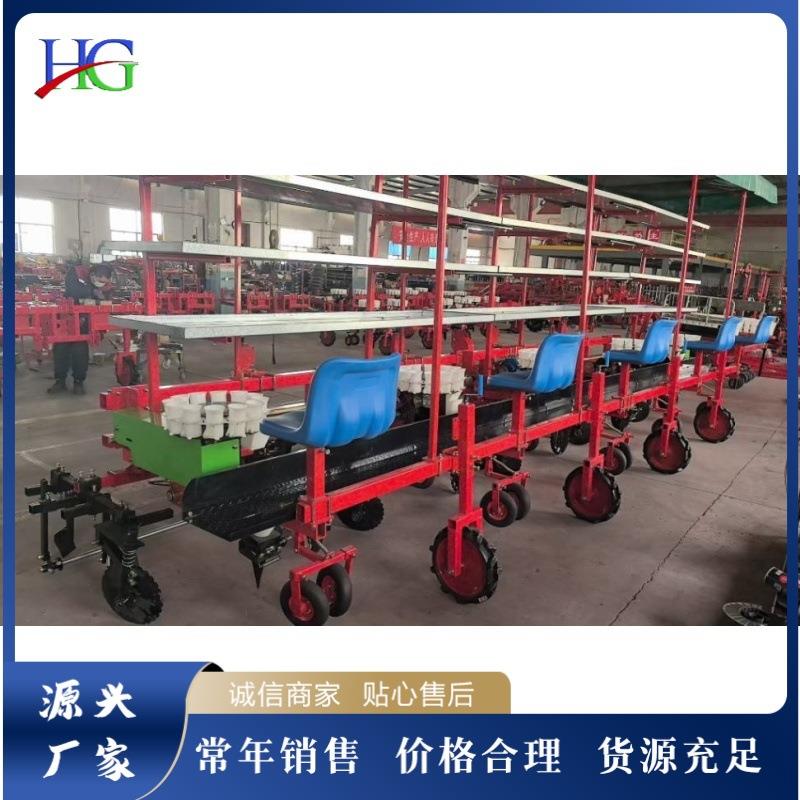 番茄黄瓜移栽机拖拉机后置式秧苗种植机蔬果苗木移栽机