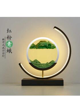 流沙招财生财摆件家居创意客厅办公室桌面乔迁新居商务礼品触摸