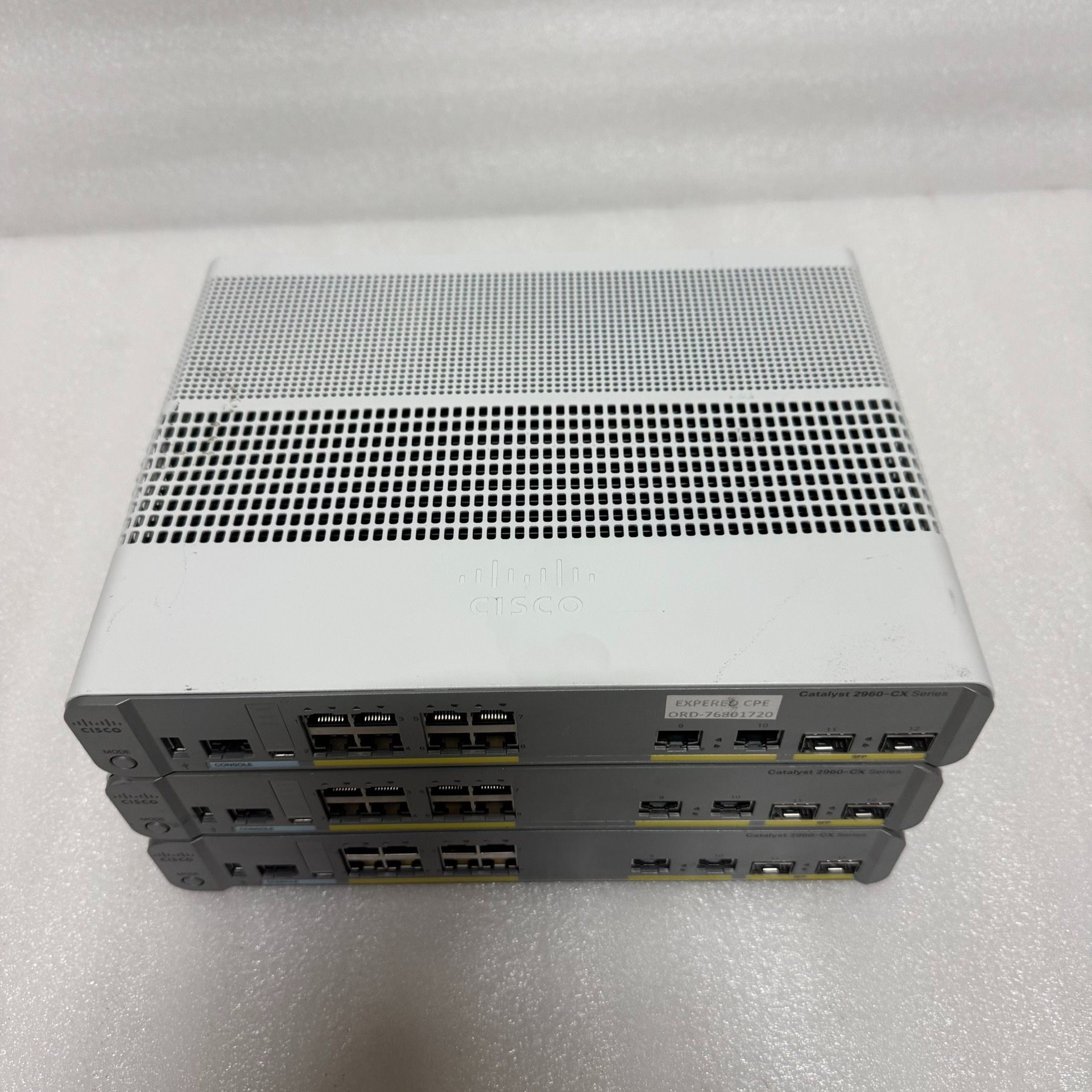 思科Cisco WS-C2960CX-8TC-L 8口千兆桌
