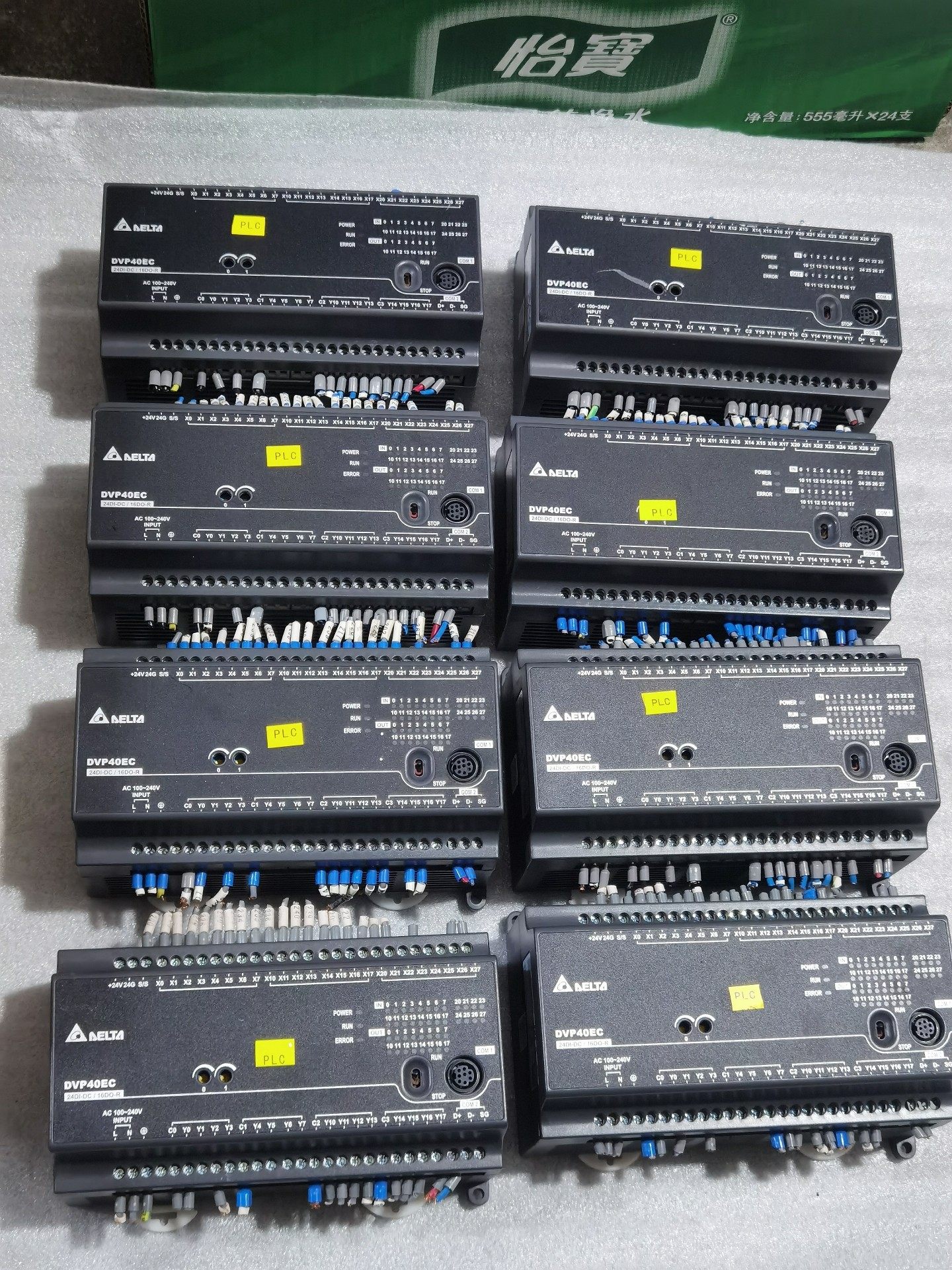 台达PLC DVP40EC00R3闲置拆机，详见下图