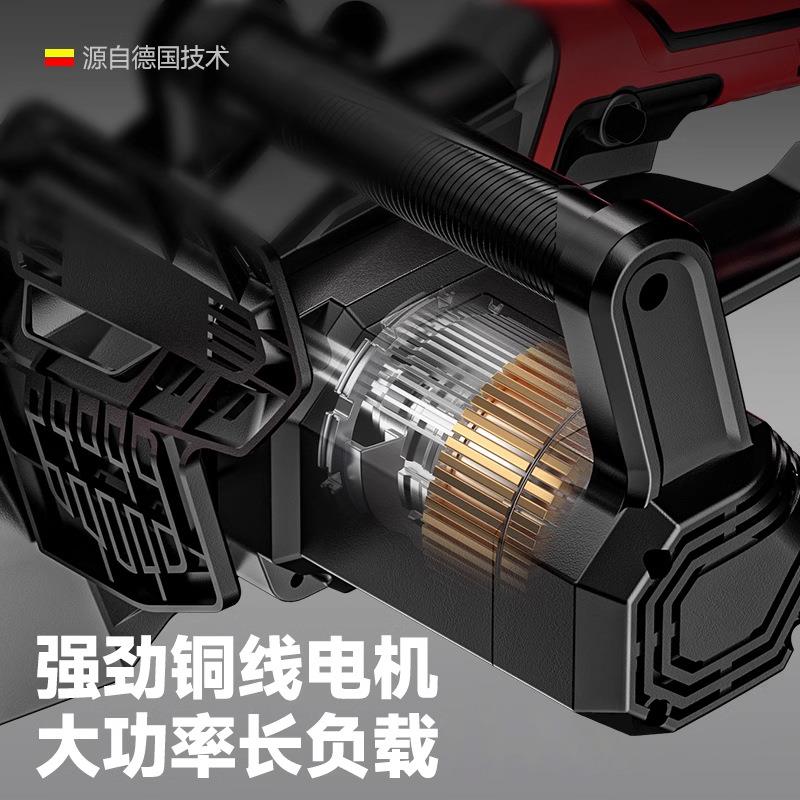电锯家用锯柴木小型2手持插电式616切电动伐锯20v割木头电链据手