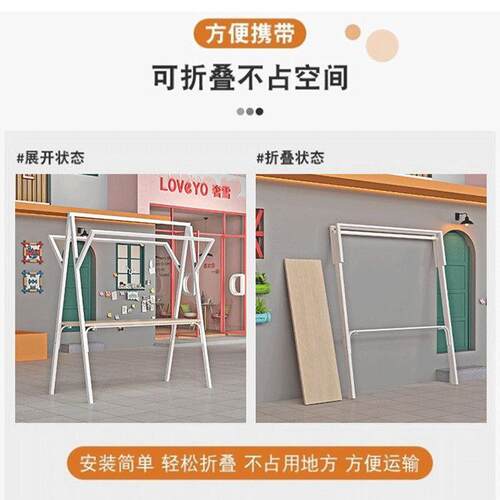 摆摊展示架移动折叠网红摊位棚铁艺地摊花车夜市集市架子