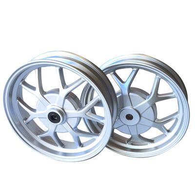 10寸铝轮适合jog50摩托车轮毂DIO18/28期ZX34/35/38/56期Z4厂家