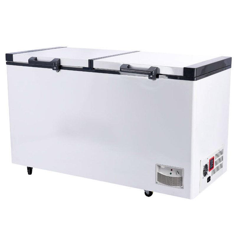 508升大容量太阳能商用冷家用122柜4V光伏冰箱卧式冰箱冰/JUKA柜