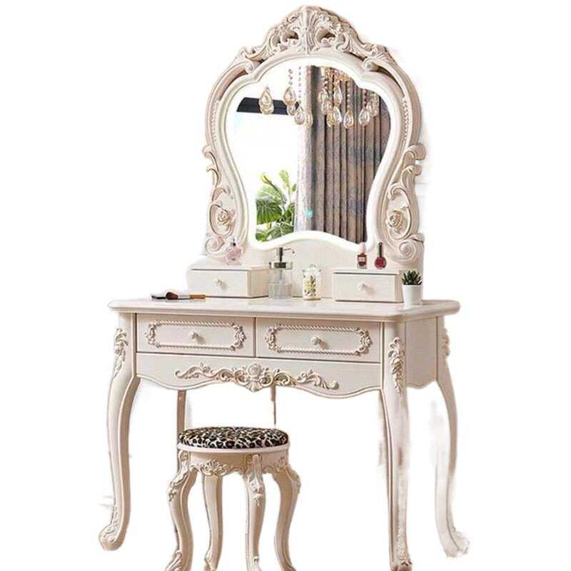 梳妆台卧室网红多功能化妆桌现代简约化妆台迷你欧式化妆柜小户型