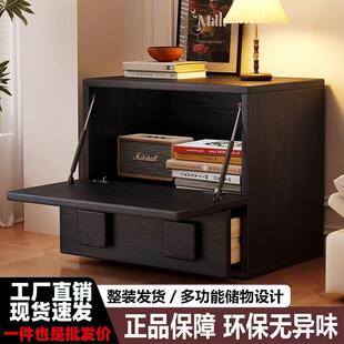 中古风卡门柜斗柜客厅储物柜组合电视柜中古风全实木古简约床头柜