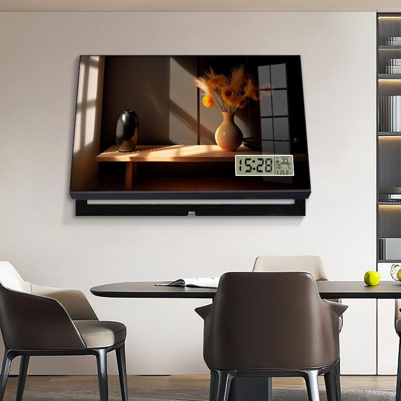 静物花卉电万年历电表装饰画配电电闸电源箱遮挡总开关盒挂箱573