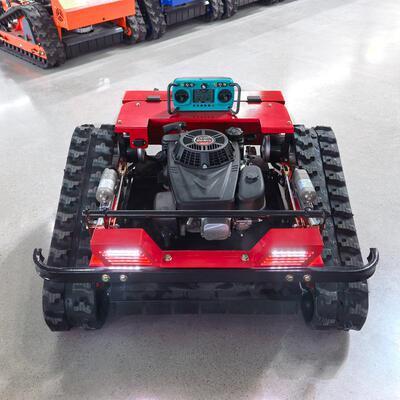 众源恒盈遥控履带式碎草机 果园自走式除草机 农场林地适用割草机