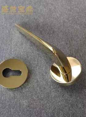 锁室内铜门锁实木门锁室内门锁分体锁简约锁具执手锁FT02-G65