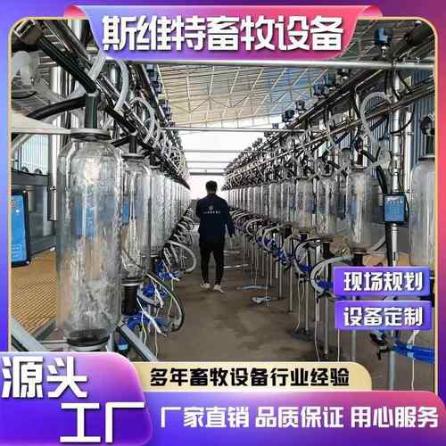 奶山羊鱼骨式计量瓶挤奶厅养殖场智能管理设备厂家货源
