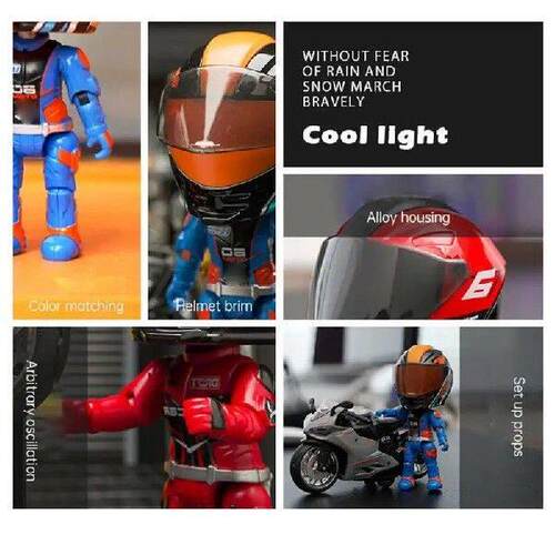Transforming Figure Motorcycle Toy Action Figures