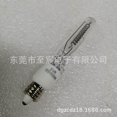 USHIO牛尾卤钨灯EVR 120V-500WGS E11螺口 120V500W对色灯箱光源