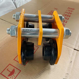 微型起重桃型手拉跑车 厂家批发T型手推跑车工字钢单轨滑轮跑车