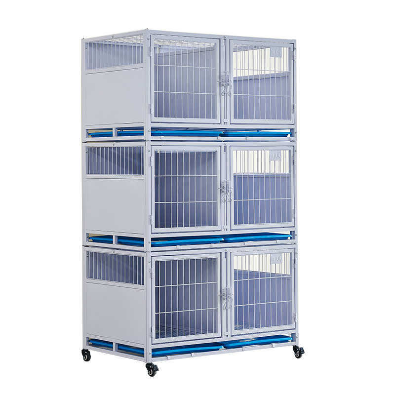 宠物店寄养笼住院笼繁殖笼展示笼二层三层狗笼寄养柜猫笼狗笼多层