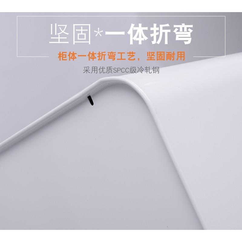 办公室双层抽屉移动钢制推柜文件柜 移动柜子办公活动柜 厂家现货