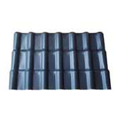 合成树脂瓦屋面仿古一体瓦灰色小青瓦仿古琉璃瓦工程用塑料瓦厂家