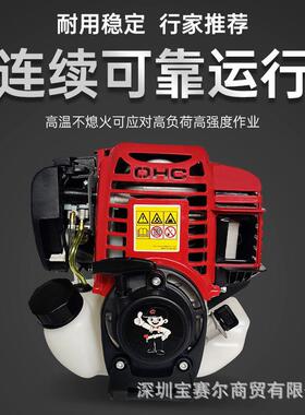 锐213尔小型无程汽线农用灌机溉四冲程高杨吸水泵油抽水泵1寸抽水