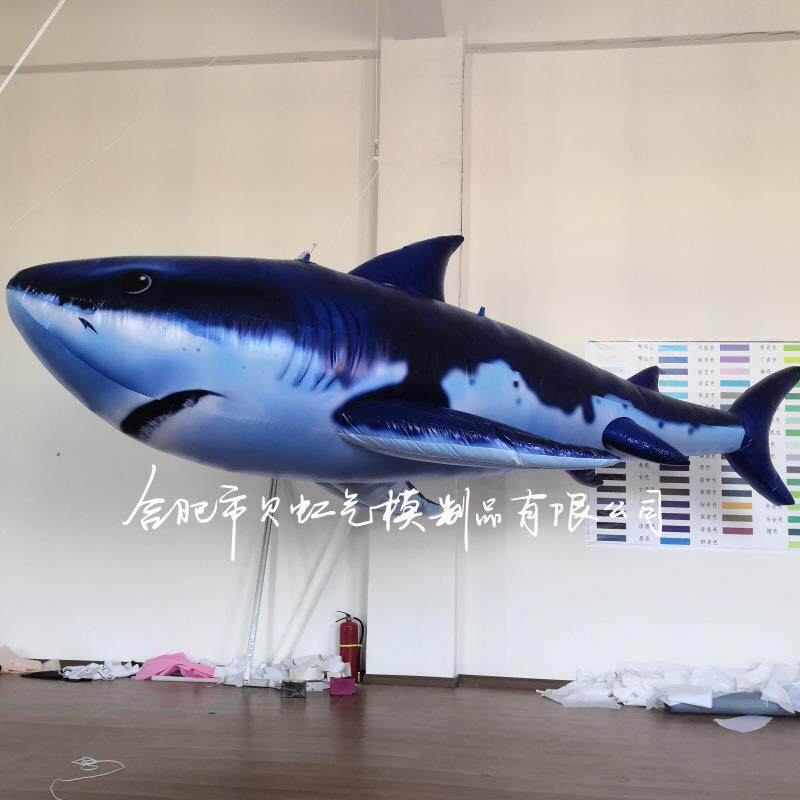 海洋海主题派对巡游演出大HY01型马充气鲨水鱼鲸鱼豚海章鱼母气模