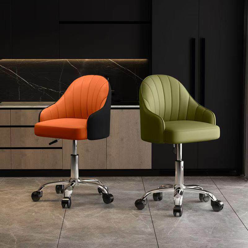 美甲椅家用椅子女生卧室化妆椅学习办公转椅学生升降书桌电脑椅子