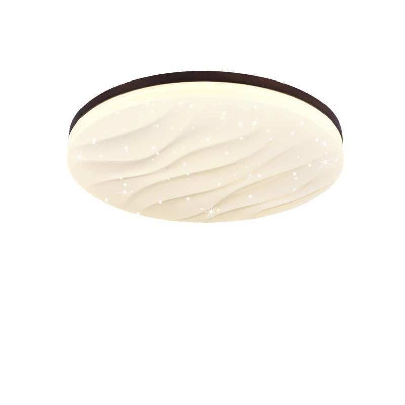 卧室灯现代简约北欧创意温馨浪漫吸顶灯新中式胡桃木房间灯阳台灯