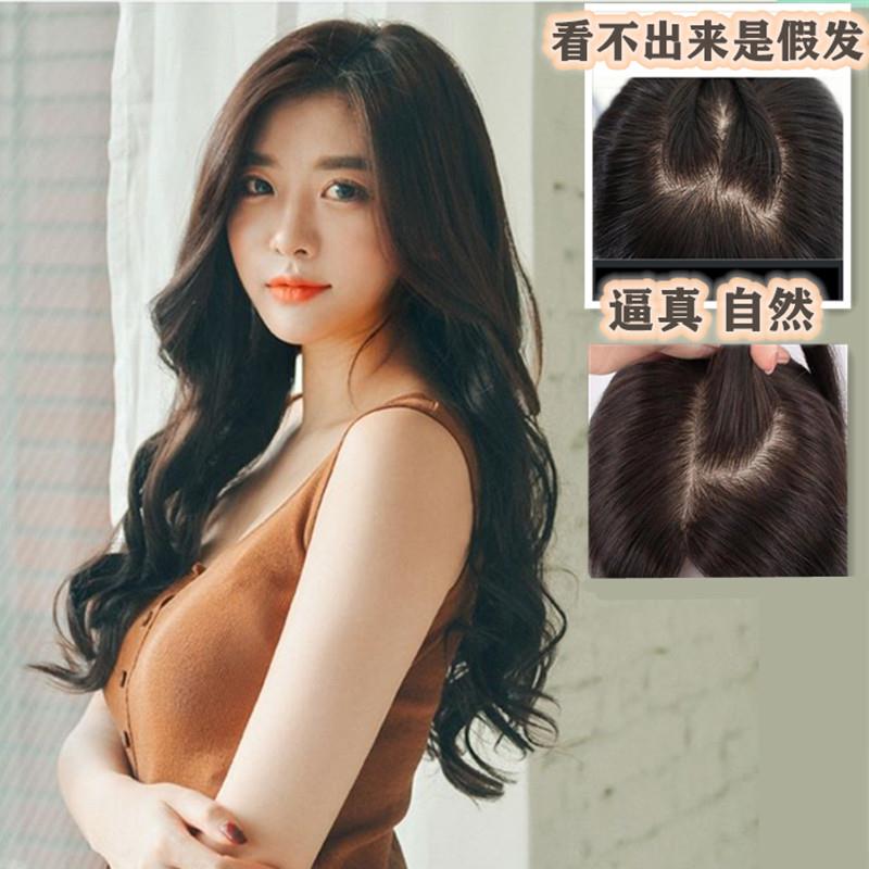 正品侧分逼真大波浪长头卷发假发女无刘海中分套蓬松质全网红气长