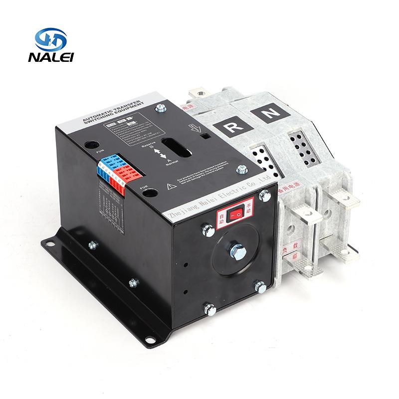 不断电双电源自动转换开关220V630A400A光伏市电发电机毫秒级切换