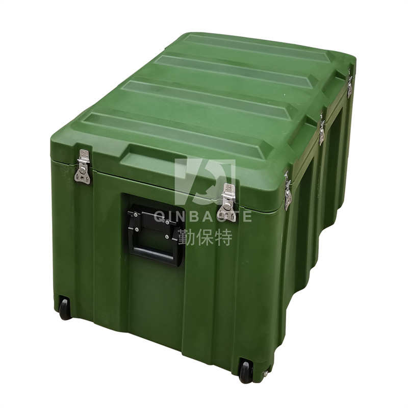 朋闻 勤保特QBT865L PE滚塑箱 安全防护箱 物资器材箱 周转箱工具