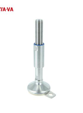 调节脚杯DGCA80F地脚全不锈钢密封脚蹄固定防震防滑脚蹄