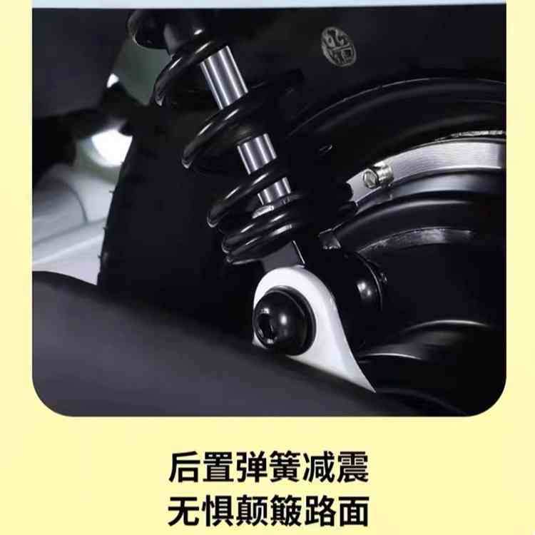 七彩马电动车新国标电动自行车成人男女代步车两轮电瓶车裸车