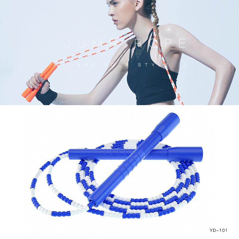 儿童初学专用竹节跳绳成人专业花样程氏竹节